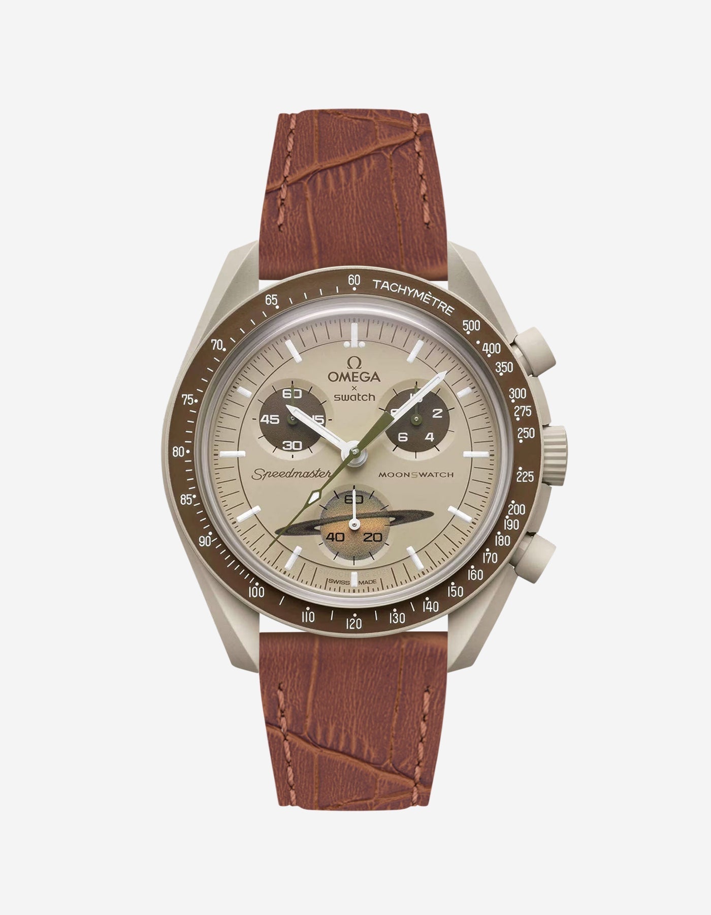 Missão a Saturno (Pulseira em Couro)