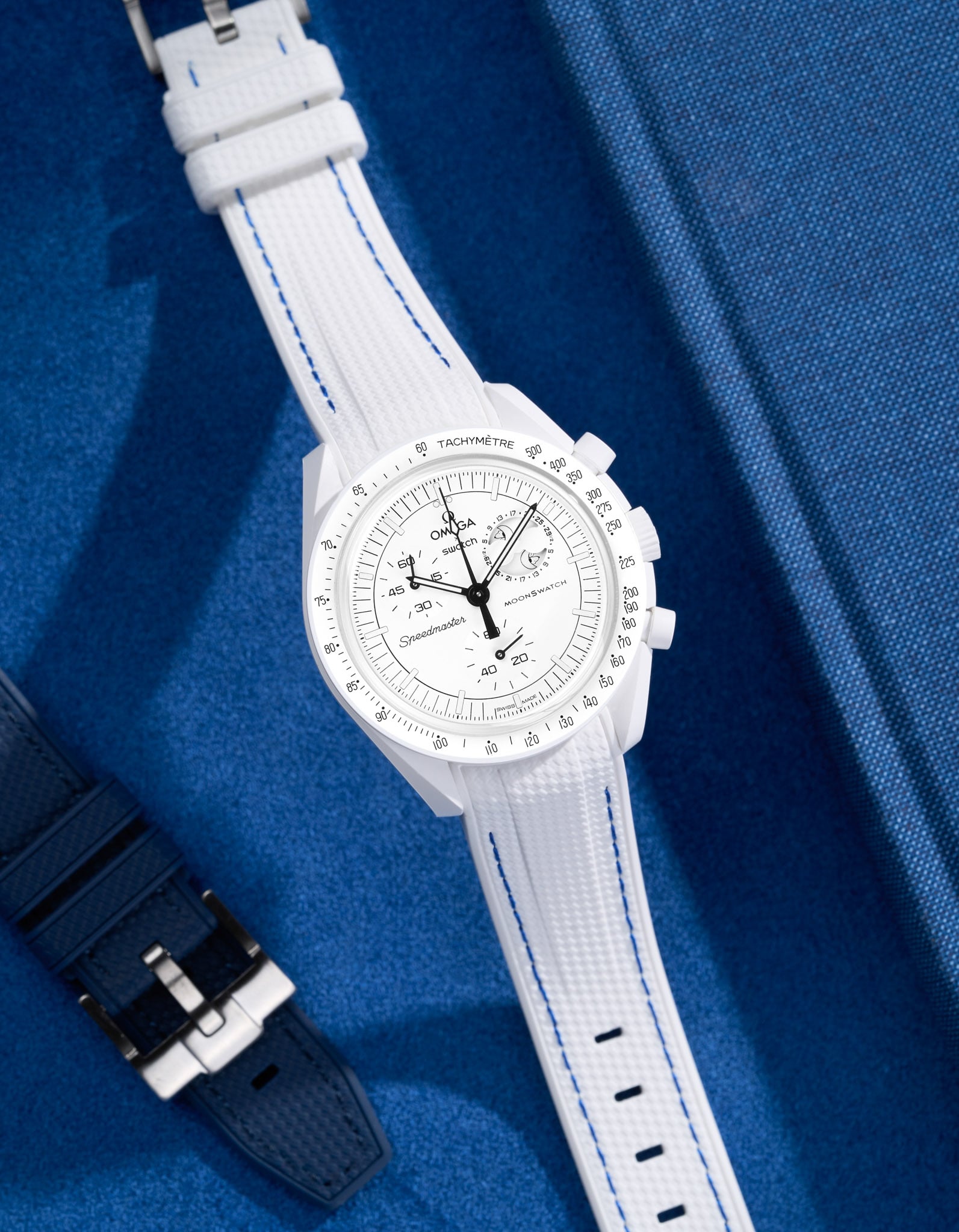 Misión Mønswatch para la fase lunar (pulsera de goma)