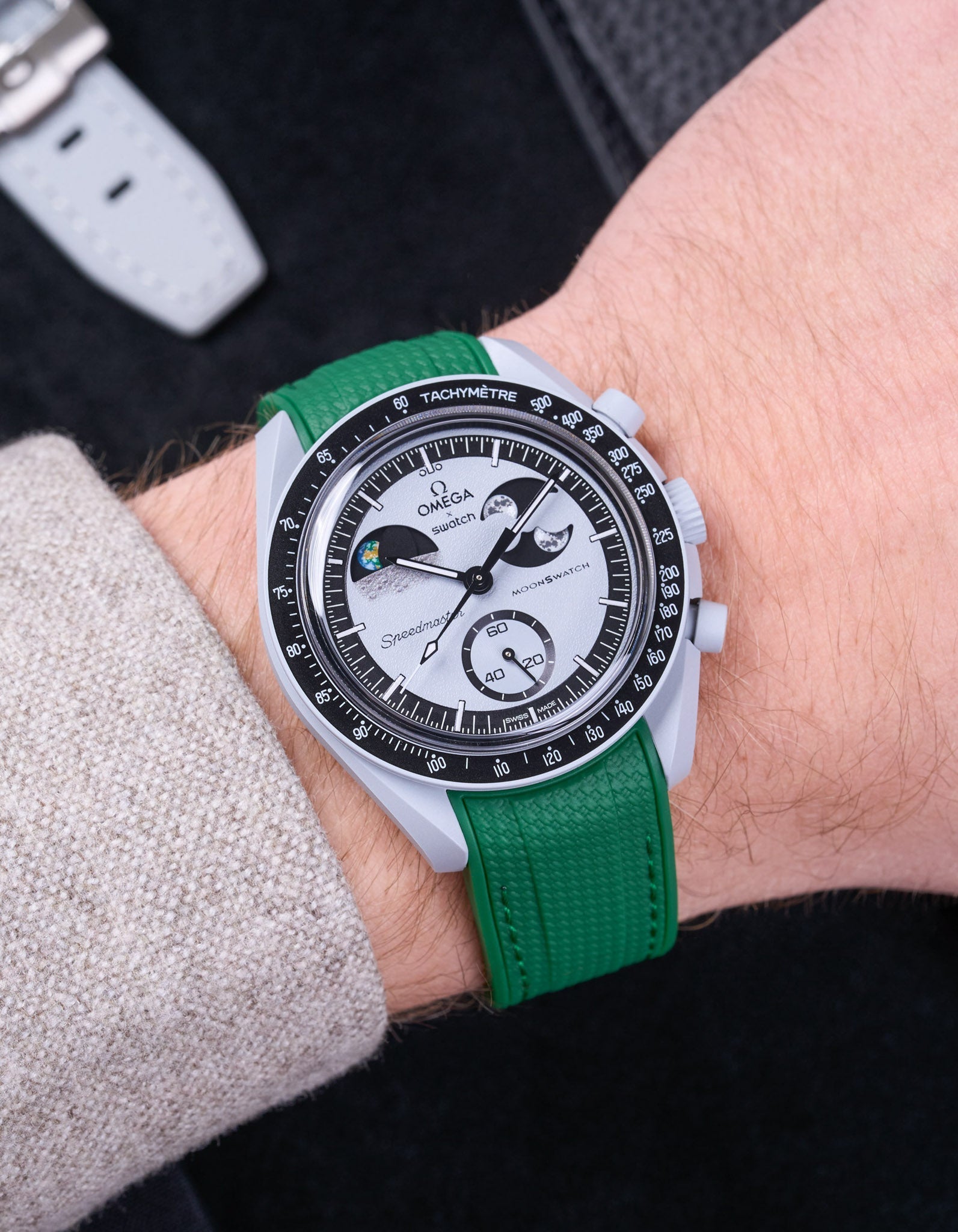 Misión Misión al reloj de la fase terrestre (pulsera de goma)