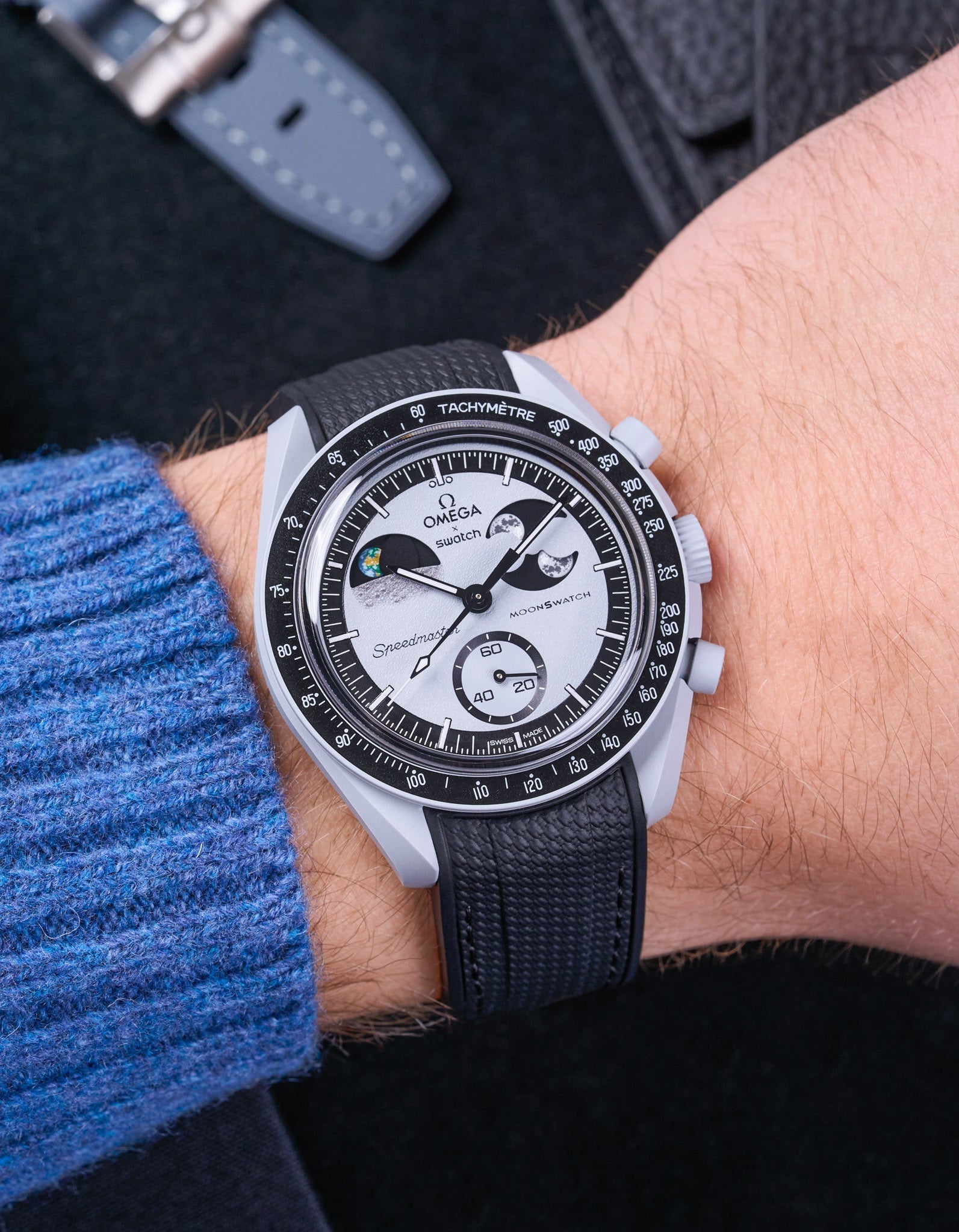 Misión Misión al reloj de la fase terrestre (pulsera de goma)
