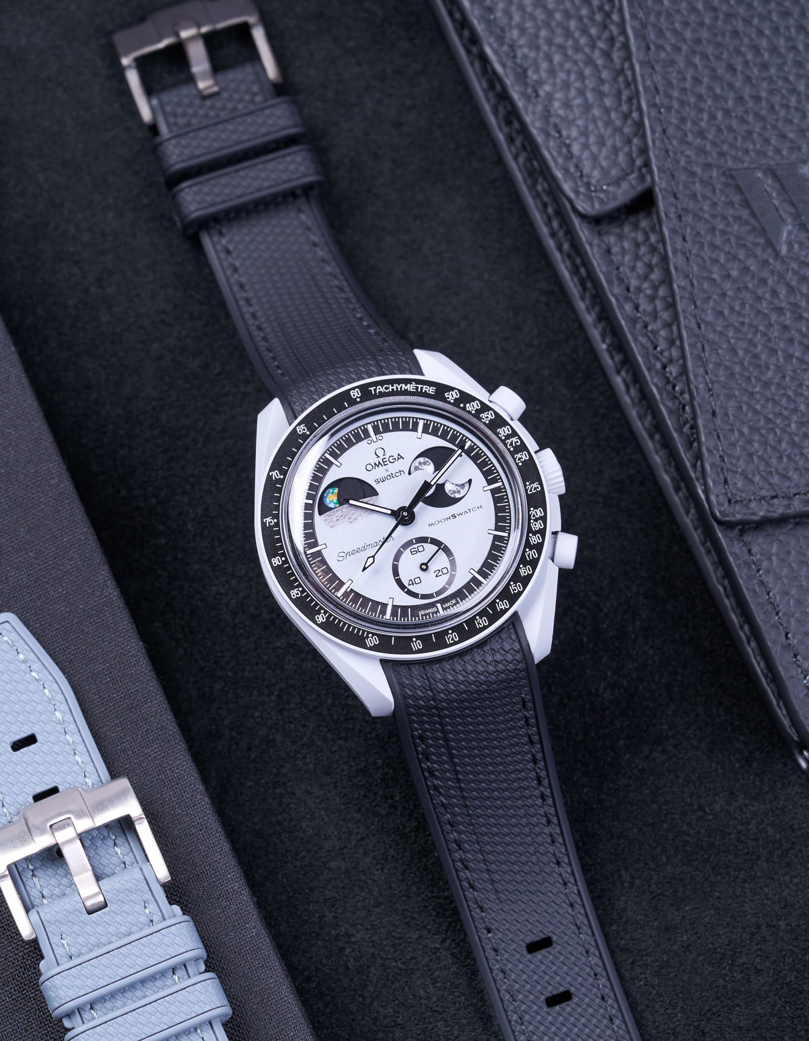 Misión Misión al reloj de la fase terrestre (pulsera de goma)