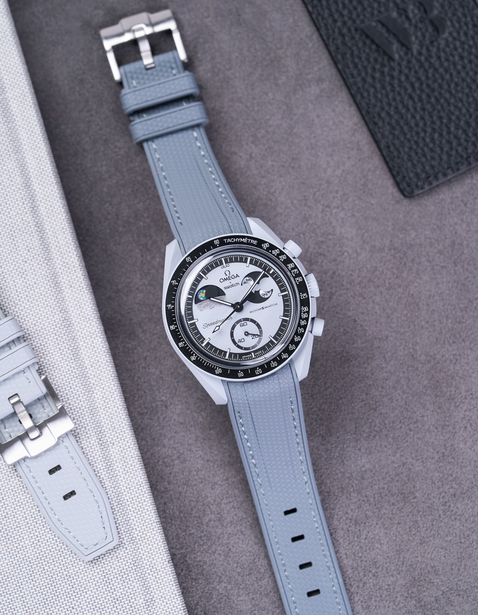Misión Misión al reloj de la fase terrestre (pulsera de goma)