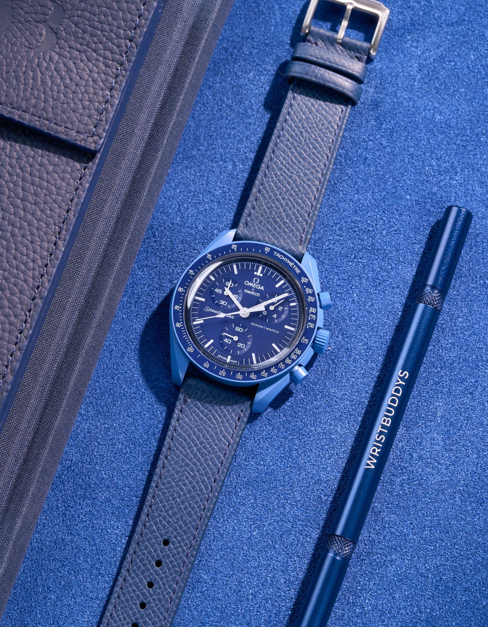 Mission to Neptune (leather bracelet)