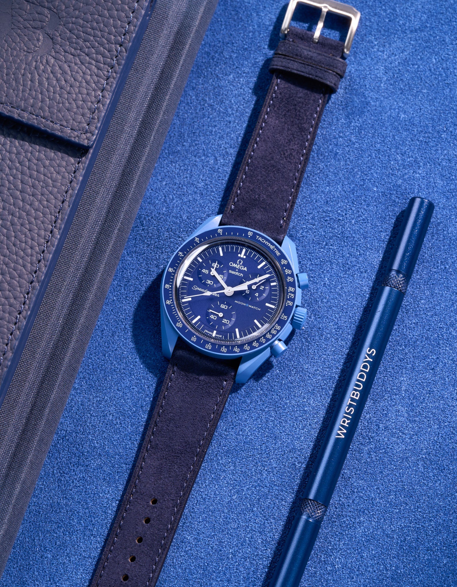 Mission to Neptune (leather bracelet)