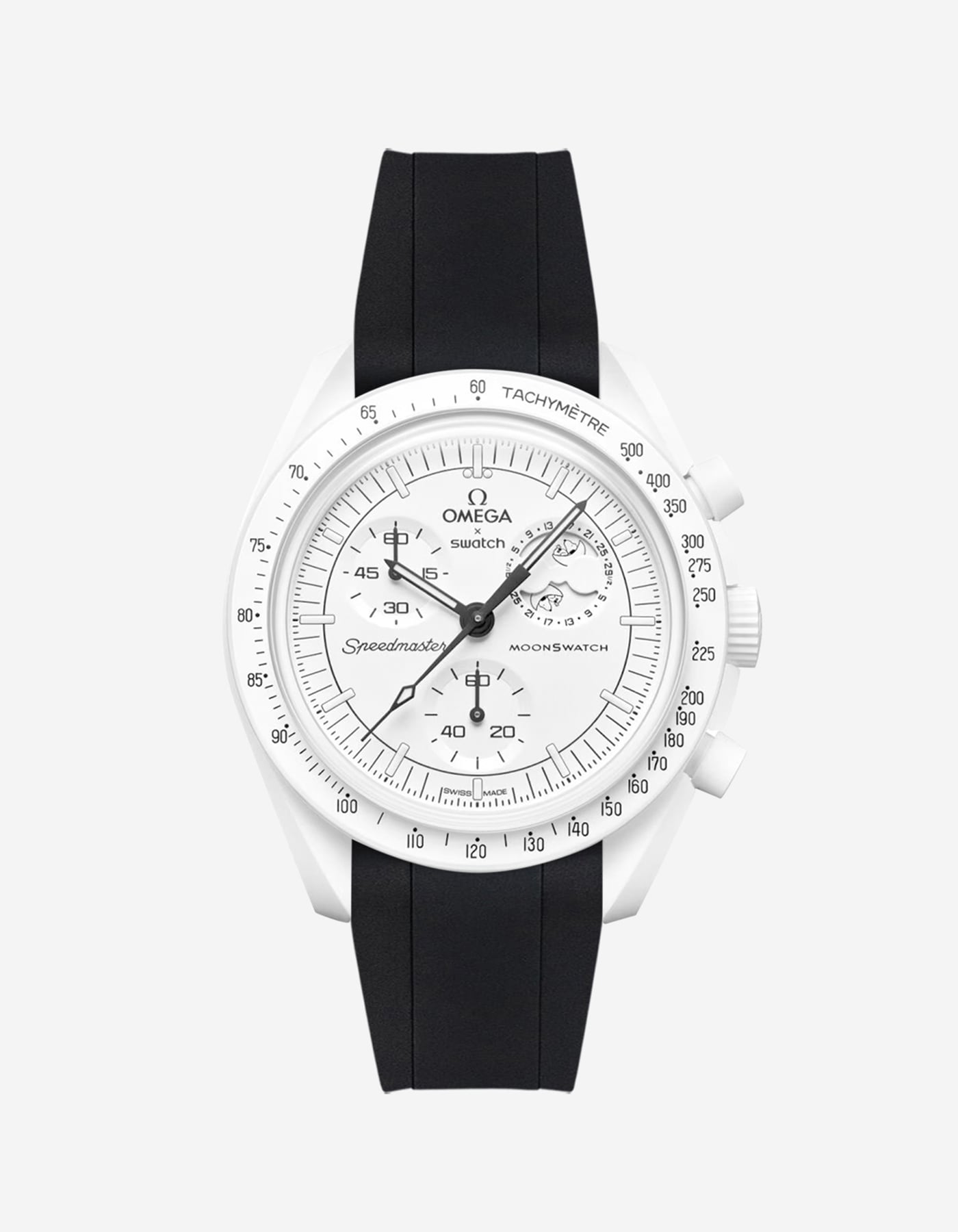 Misión Mønswatch para la fase lunar (pulsera de goma)