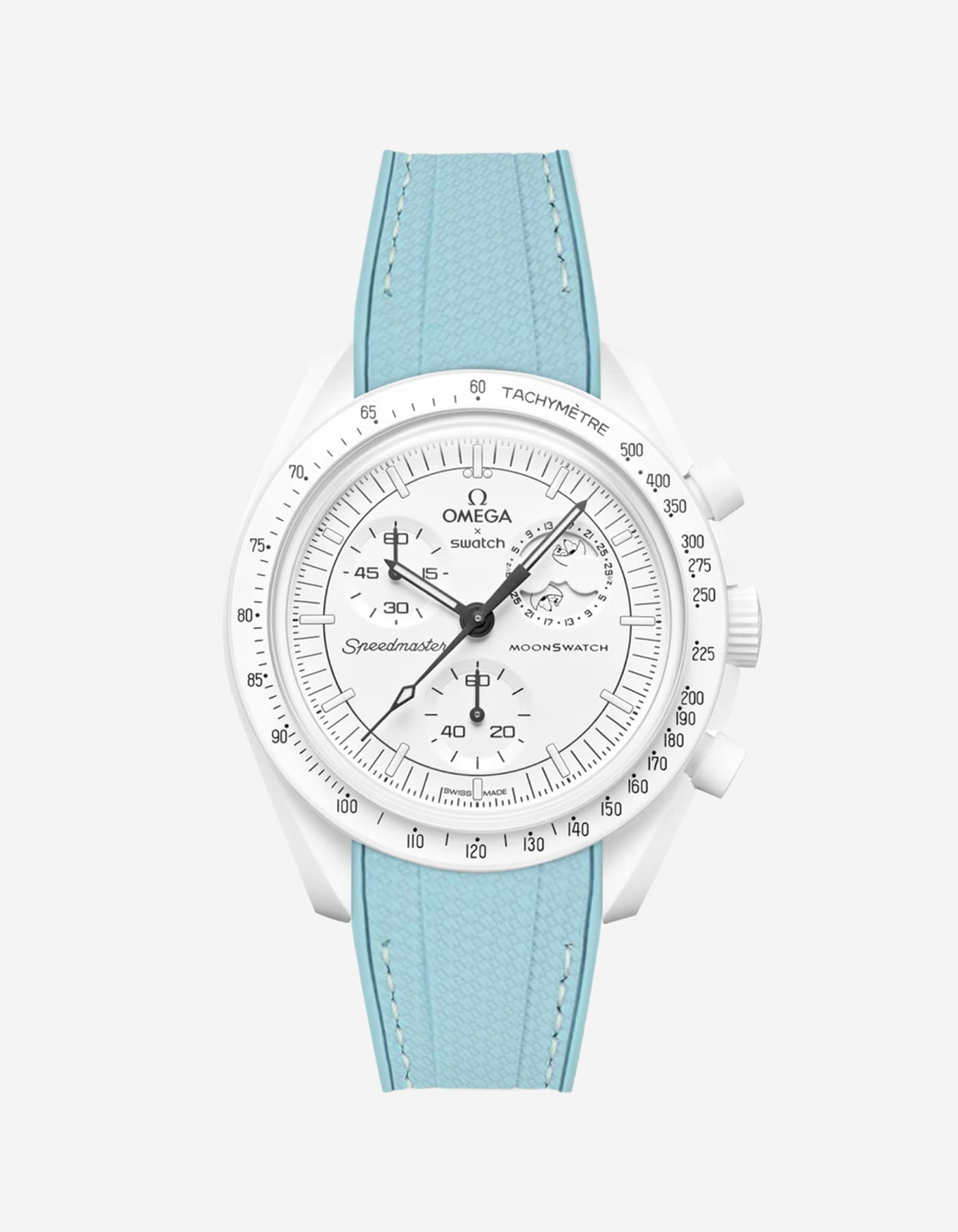 Misión Mønswatch para la fase lunar (pulsera de goma)