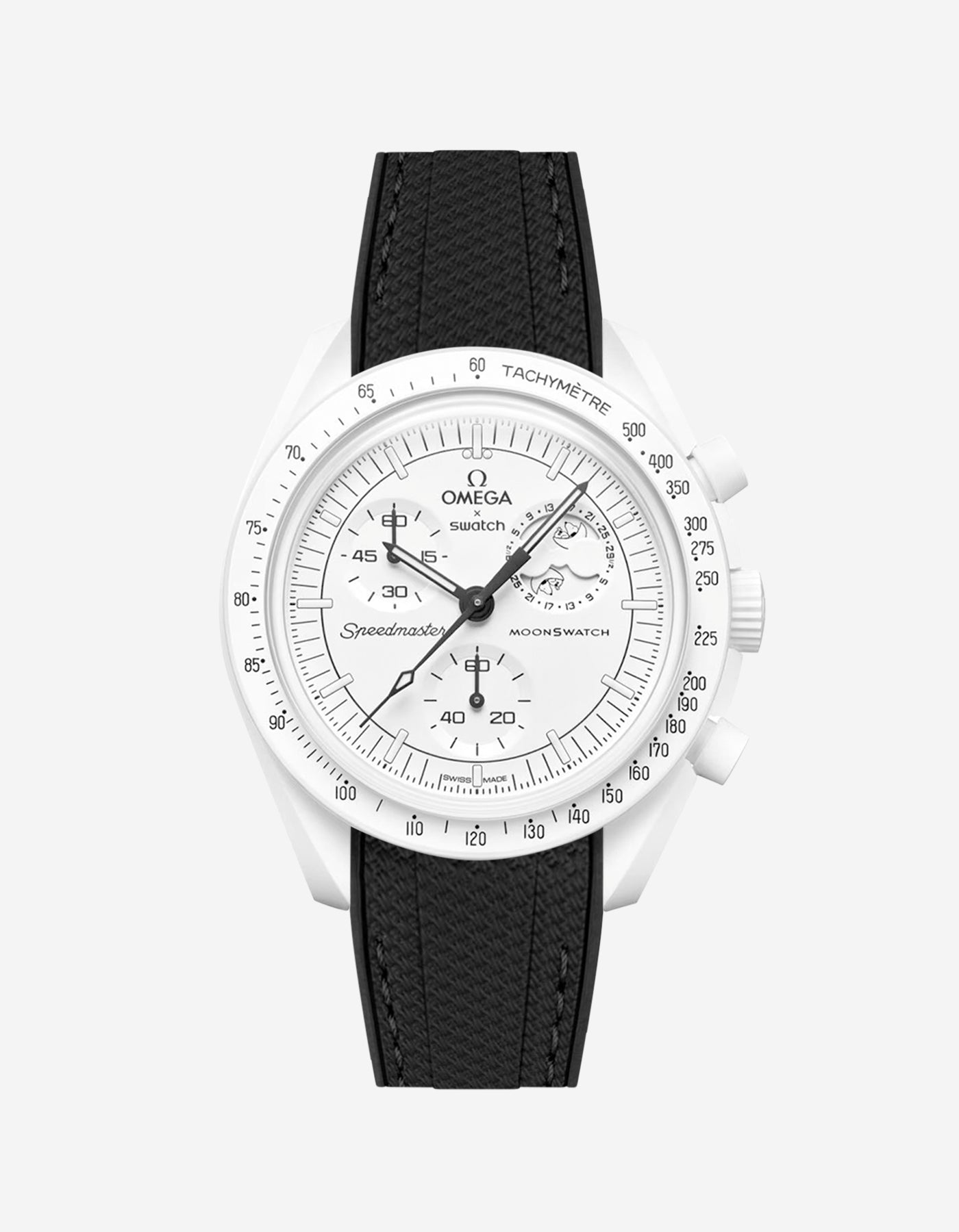 Misión Mønswatch para la fase lunar (pulsera de goma)