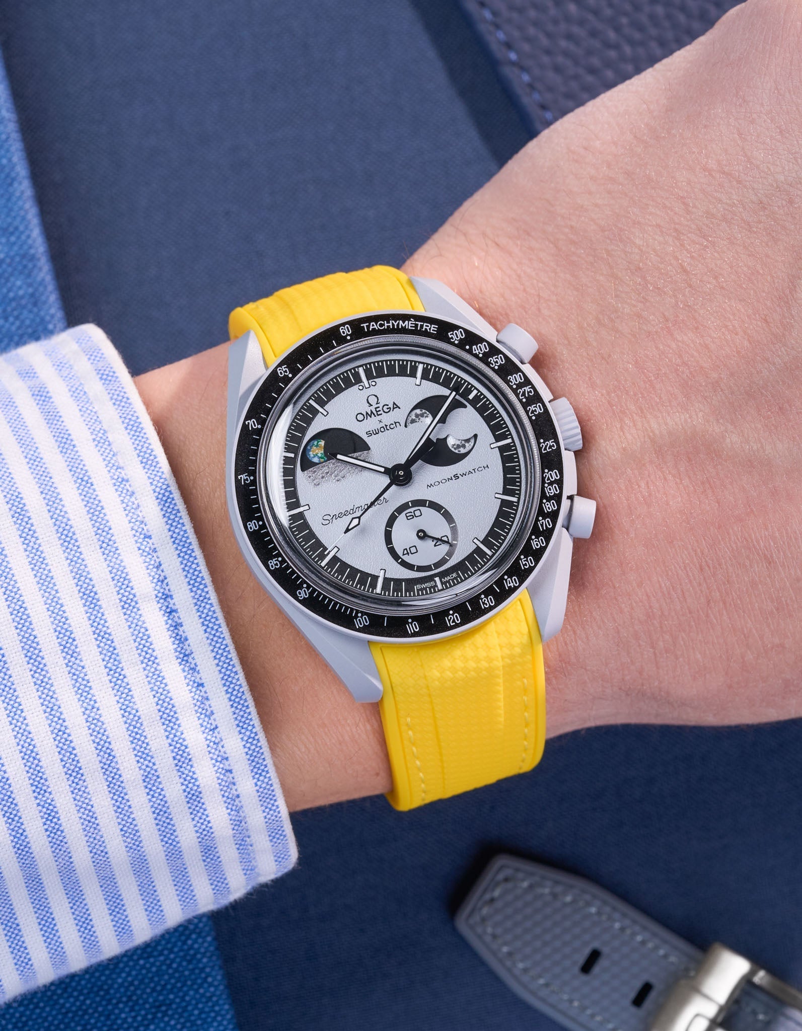Misión Misión al reloj de la fase terrestre (pulsera de goma)