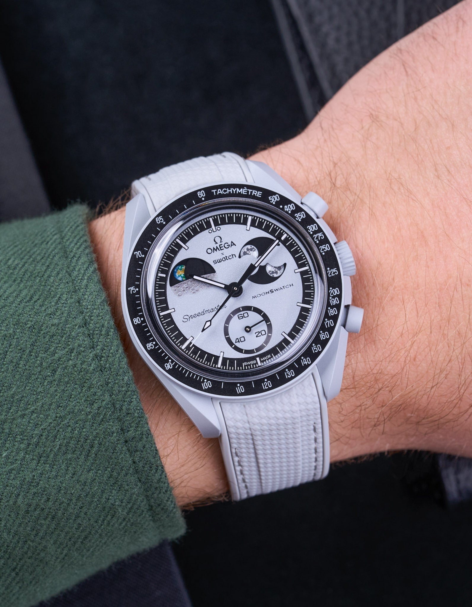 Misión Misión al reloj de la fase terrestre (pulsera de goma)