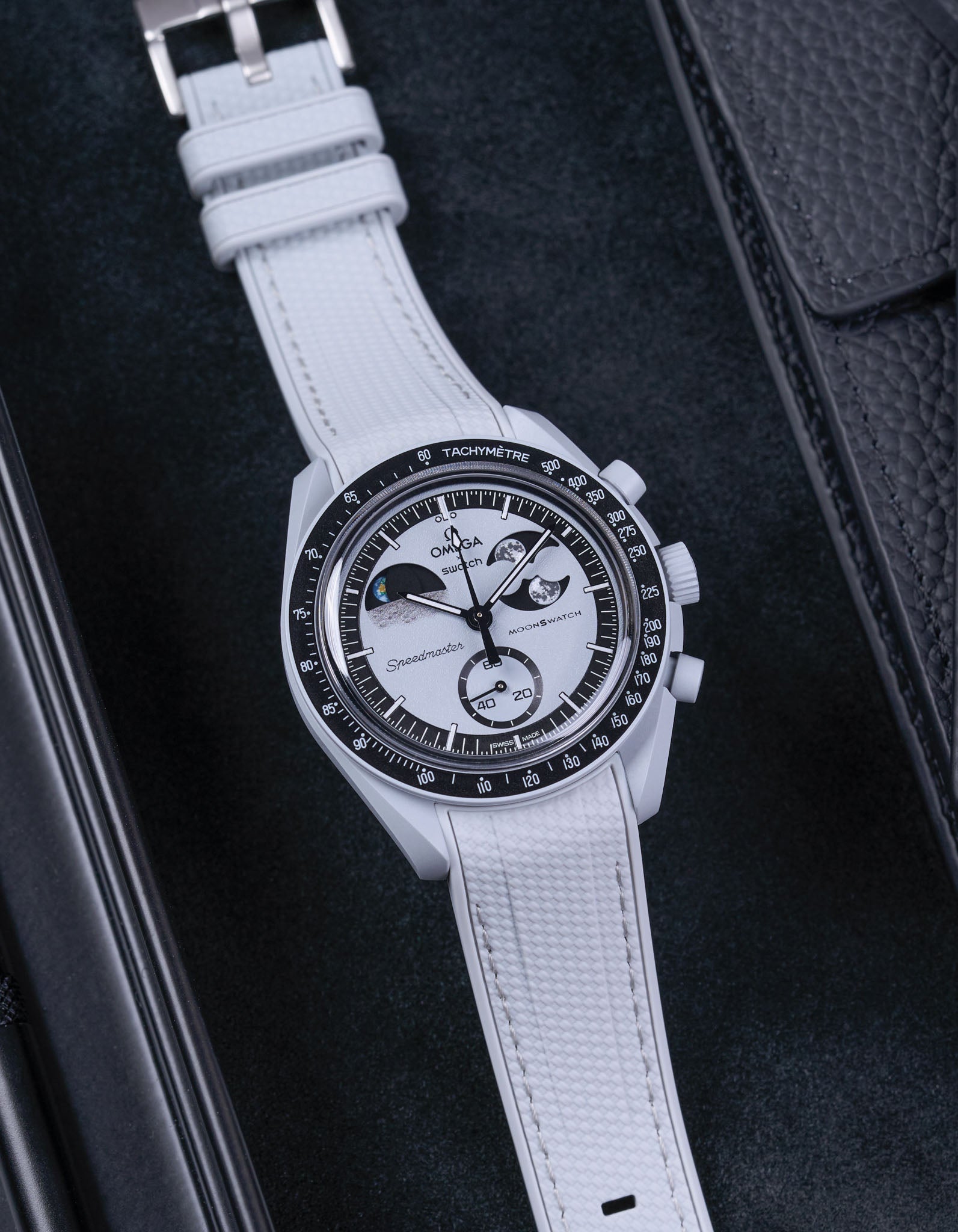 Misión Misión al reloj de la fase terrestre (pulsera de goma)