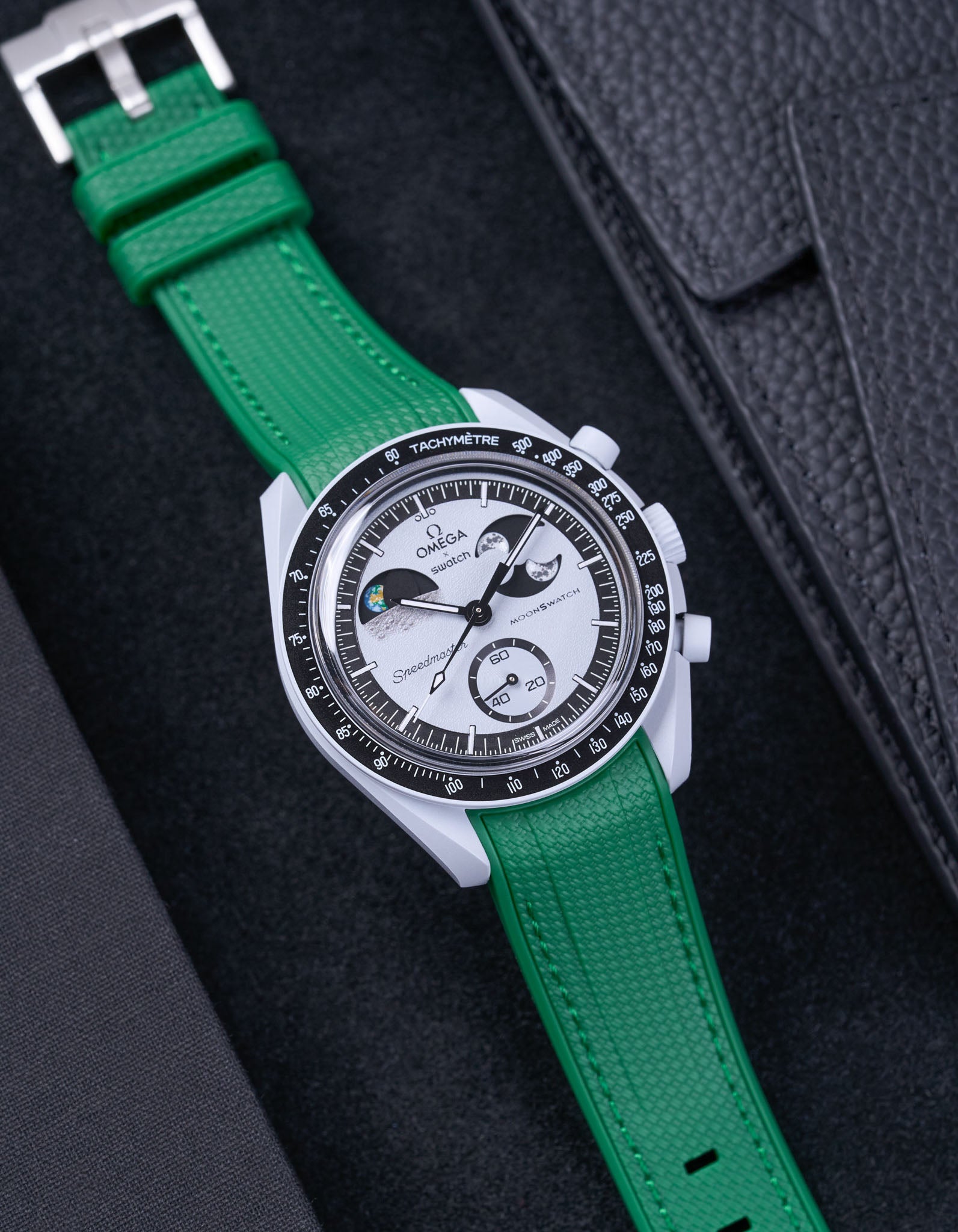 Misión Misión al reloj de la fase terrestre (pulsera de goma)
