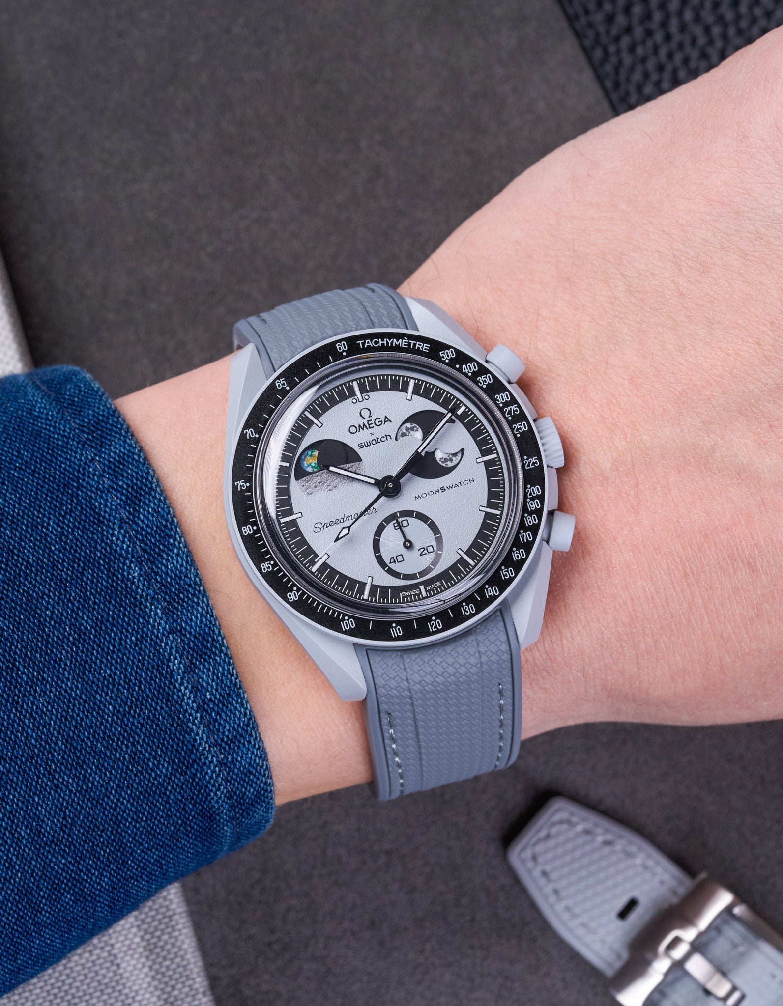 Misión Misión al reloj de la fase terrestre (pulsera de goma)