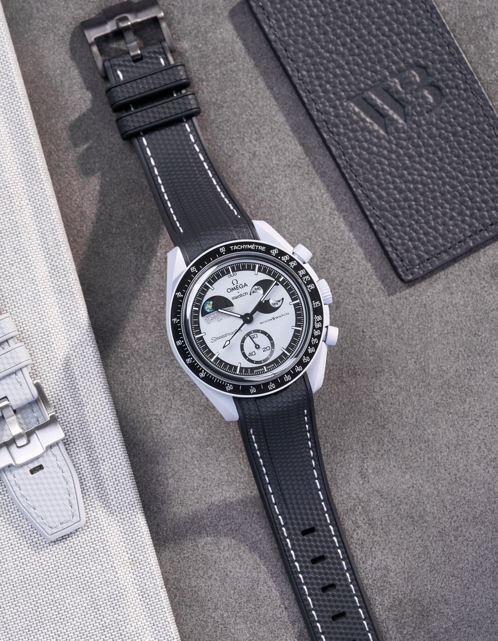 Misión Misión al reloj de la fase terrestre (pulsera de goma)