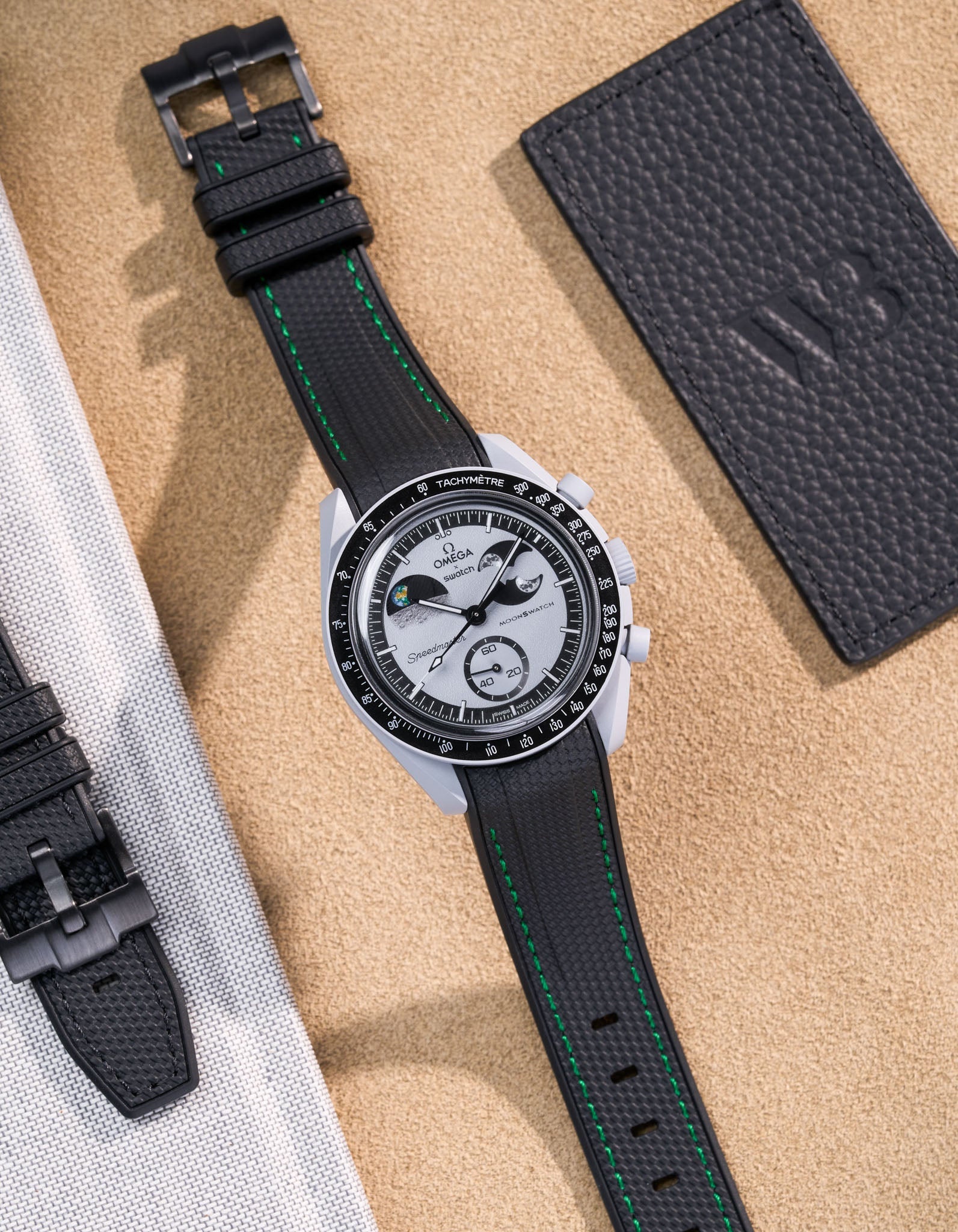 Misión Misión al reloj de la fase terrestre (pulsera de goma)