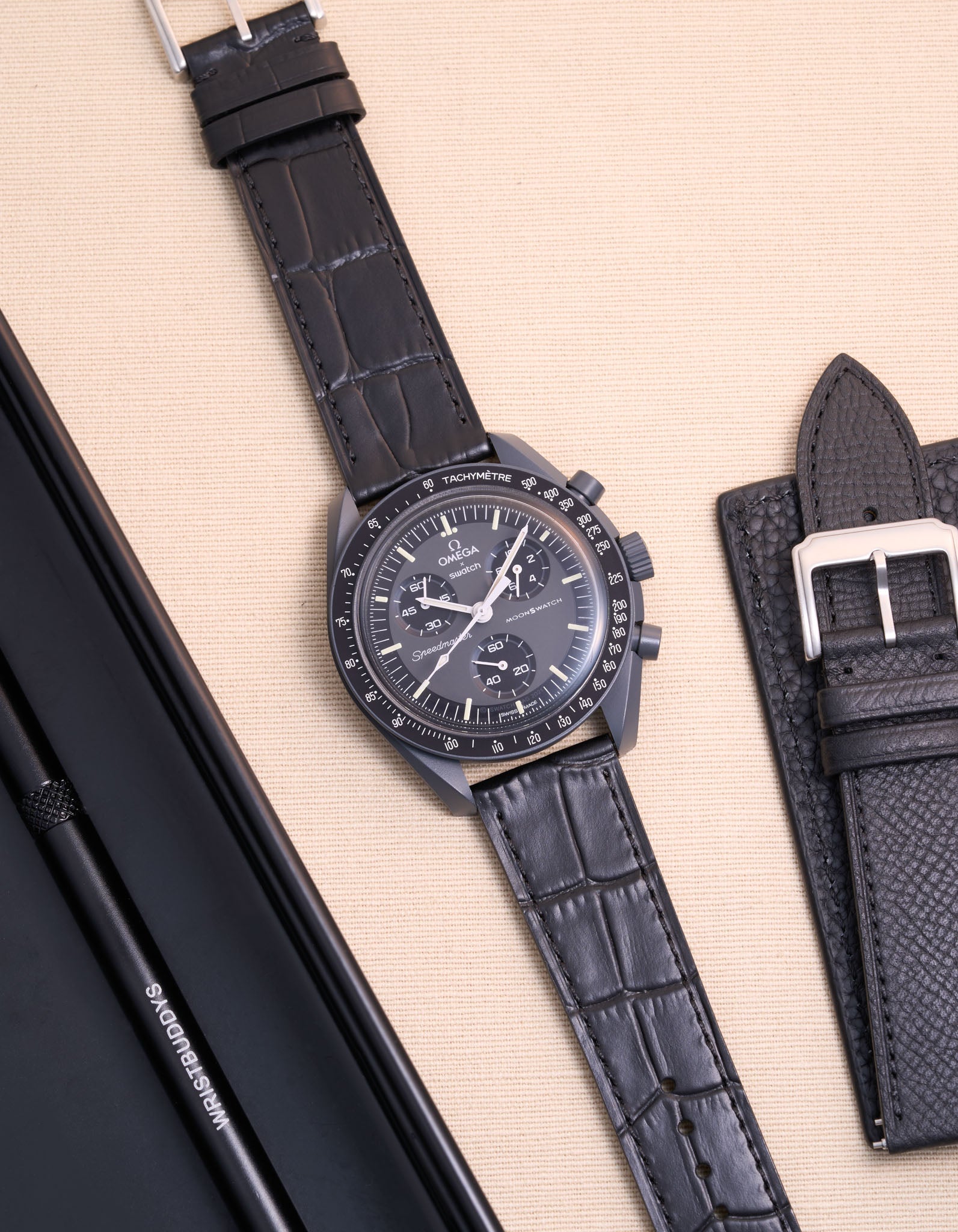 Mission to mercury (leather bracelet)