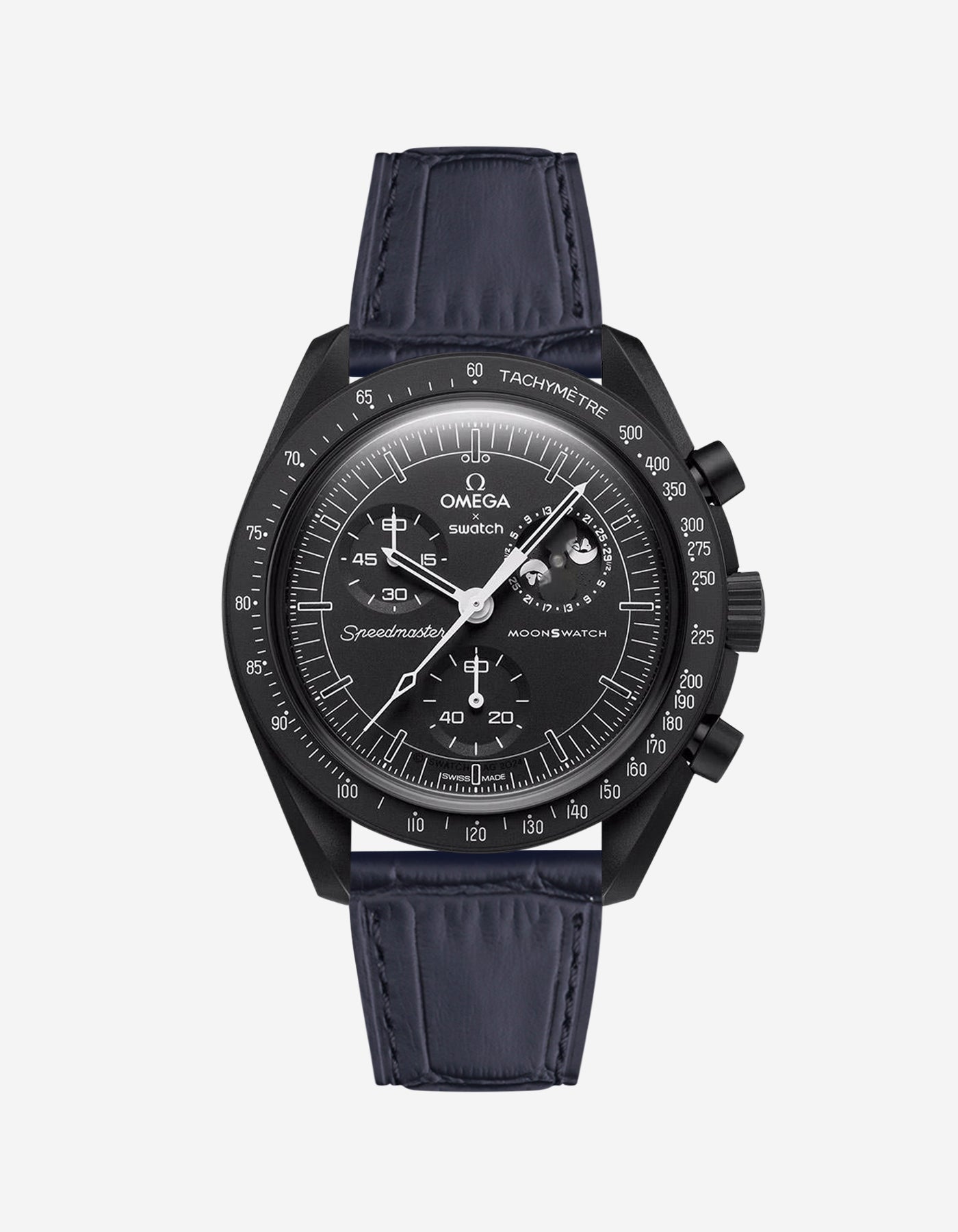 Mission to the New Moon Moon phase (leather bracelet)