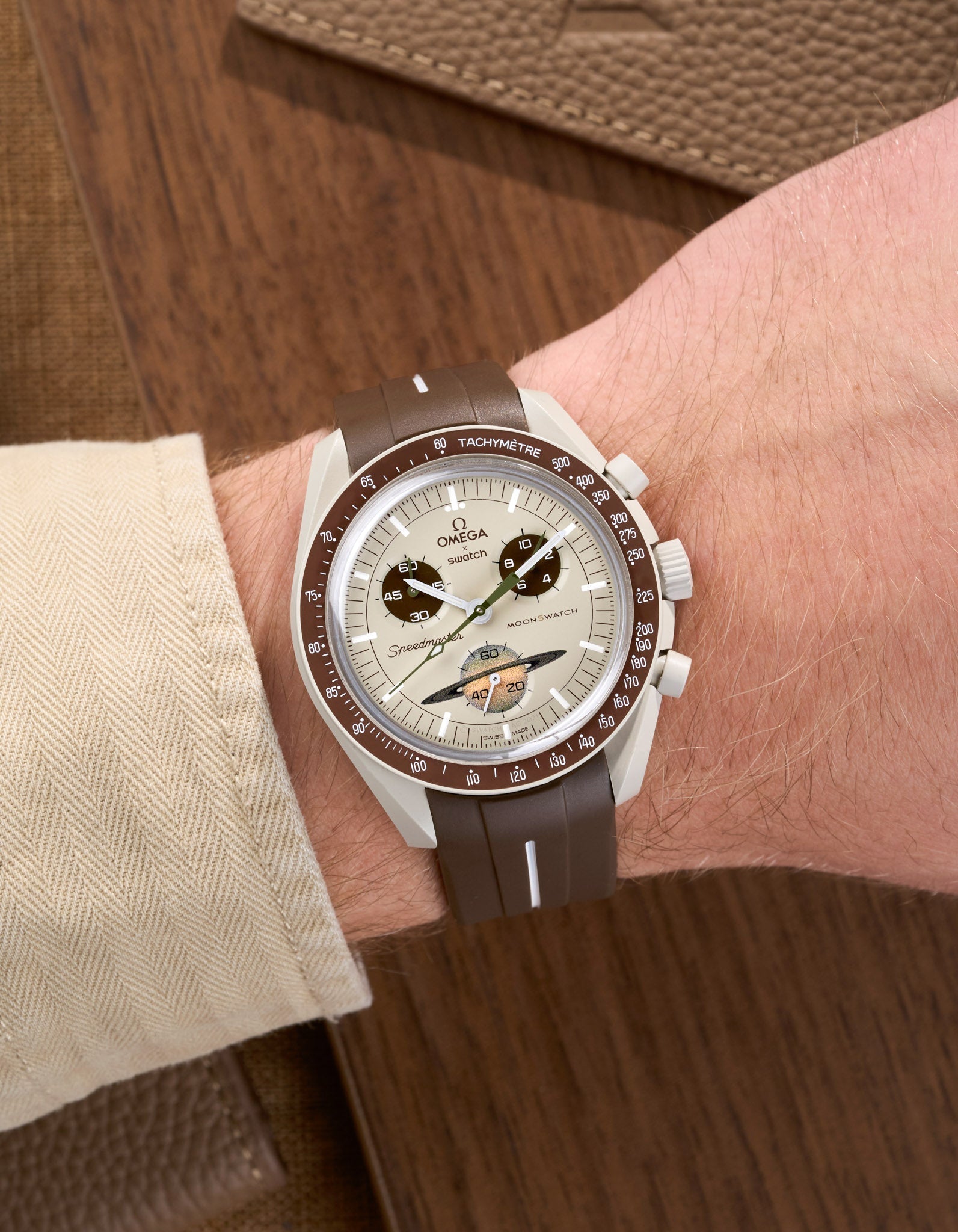Misión Mønswatch a Saturno (pulsera de goma)