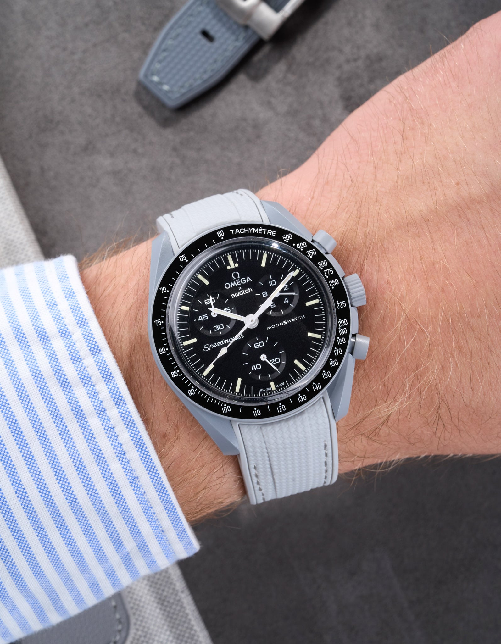 Misión Mønswatch a la luna (pulsera de goma)