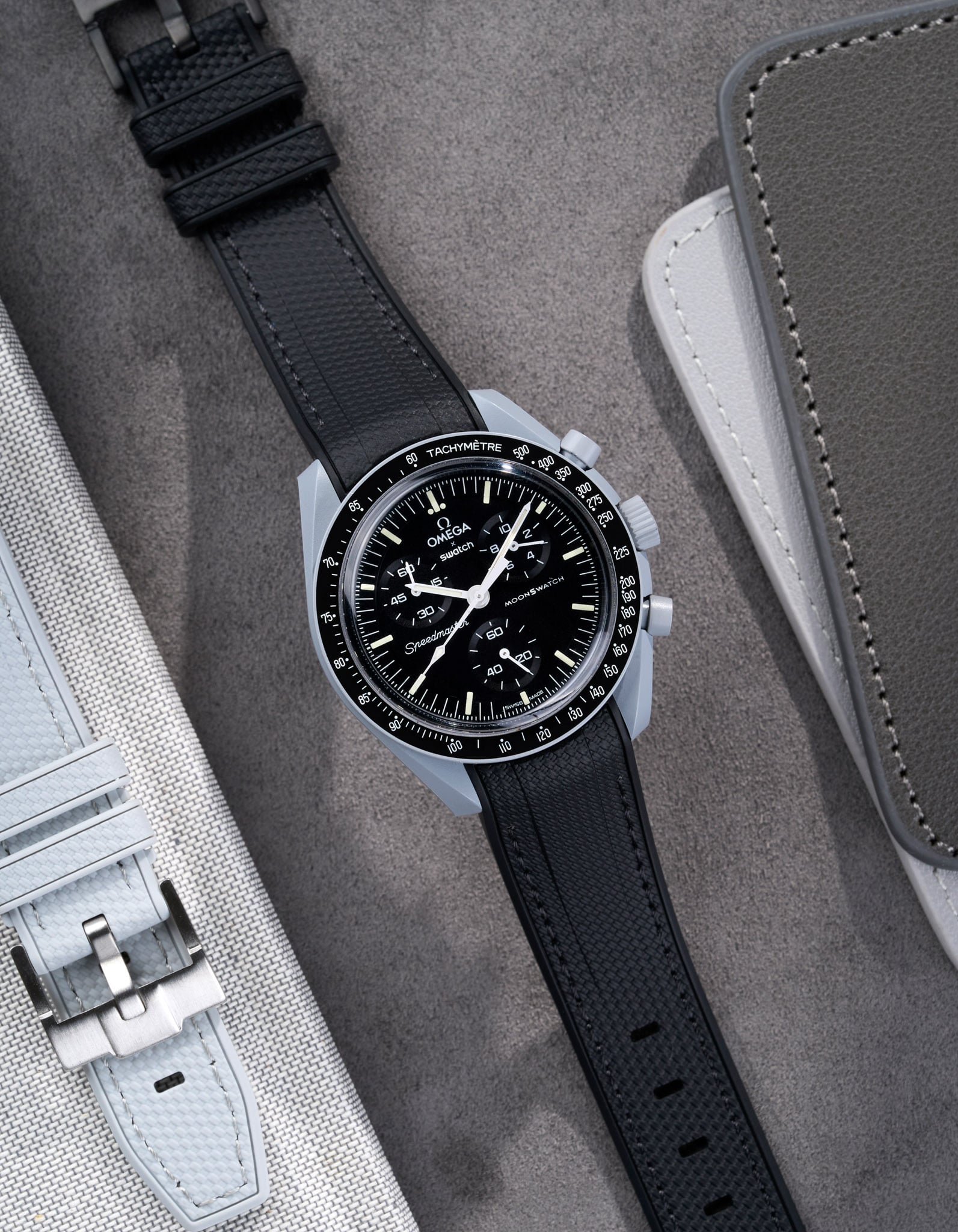 Misión Mønswatch a la luna (pulsera de goma)