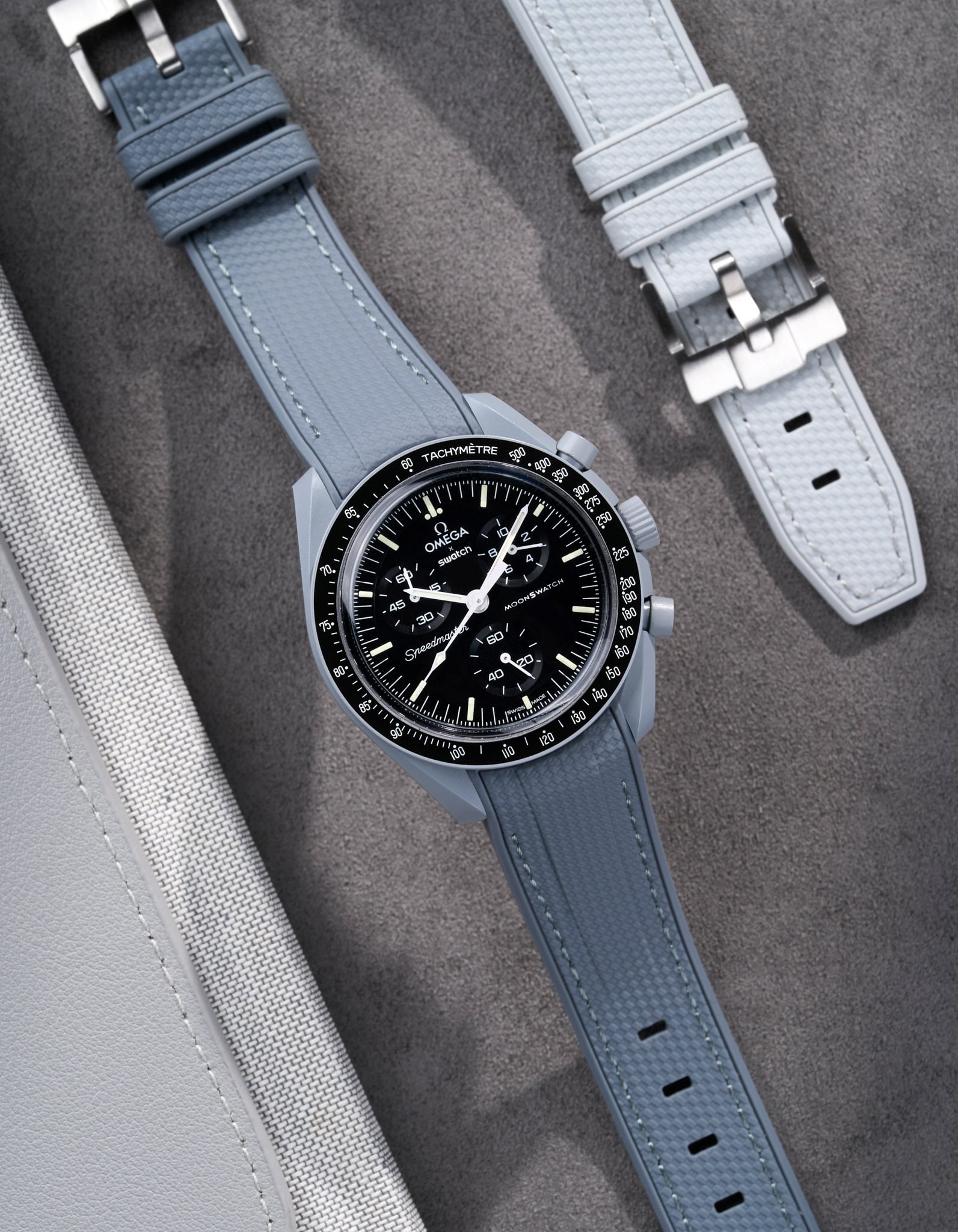 Misión Mønswatch a la luna (pulsera de goma)