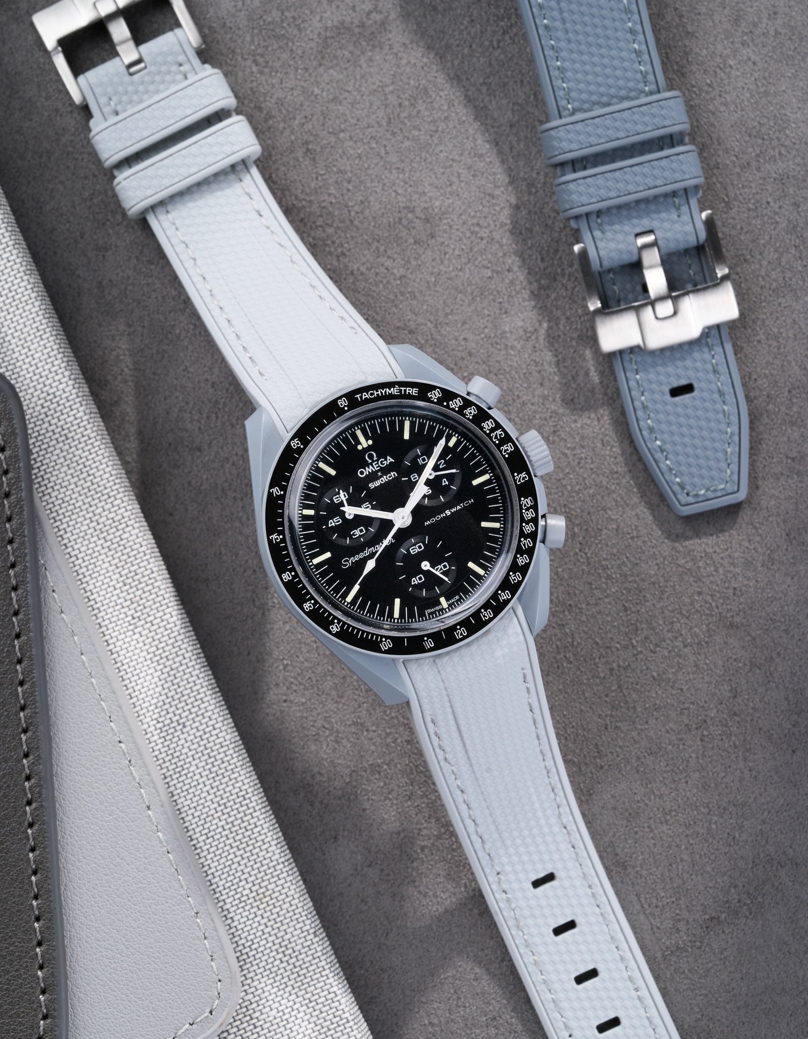 Misión Mønswatch a la luna (pulsera de goma)